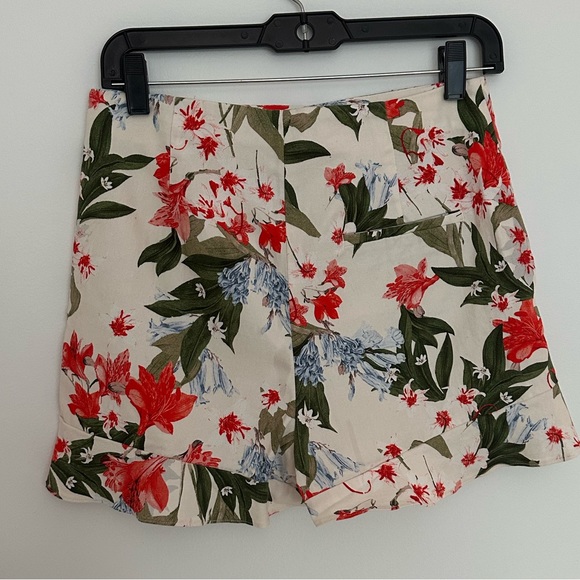Floral High Waisted Zara Shorts - Picture 3 of 5